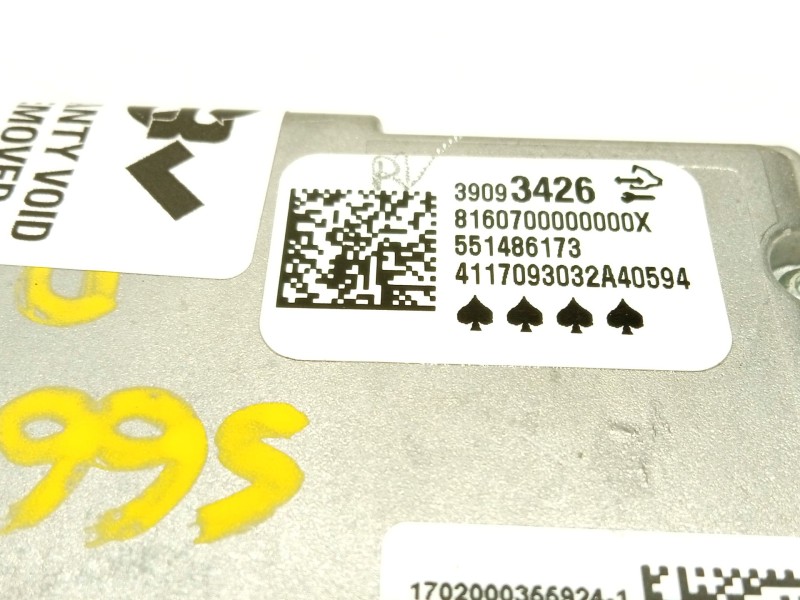 Recambio de modulo electronico para opel astra k (b16) 1.6 cdti (68) referencia OEM IAM 39093426 39108254 551486173