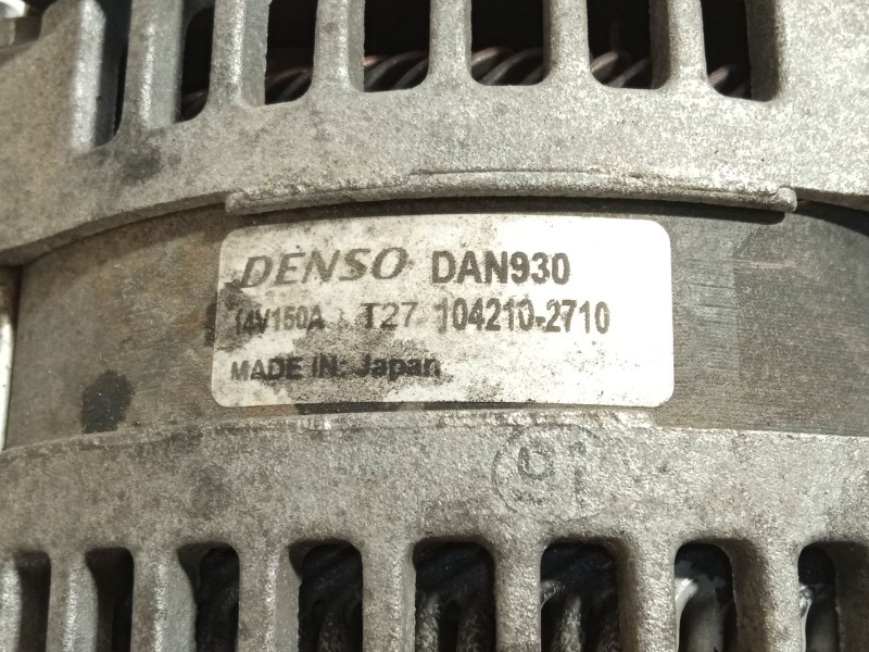 Recambio de alternador para mazda 3 (bk) 1.6 di turbo referencia OEM IAM 1042102710  