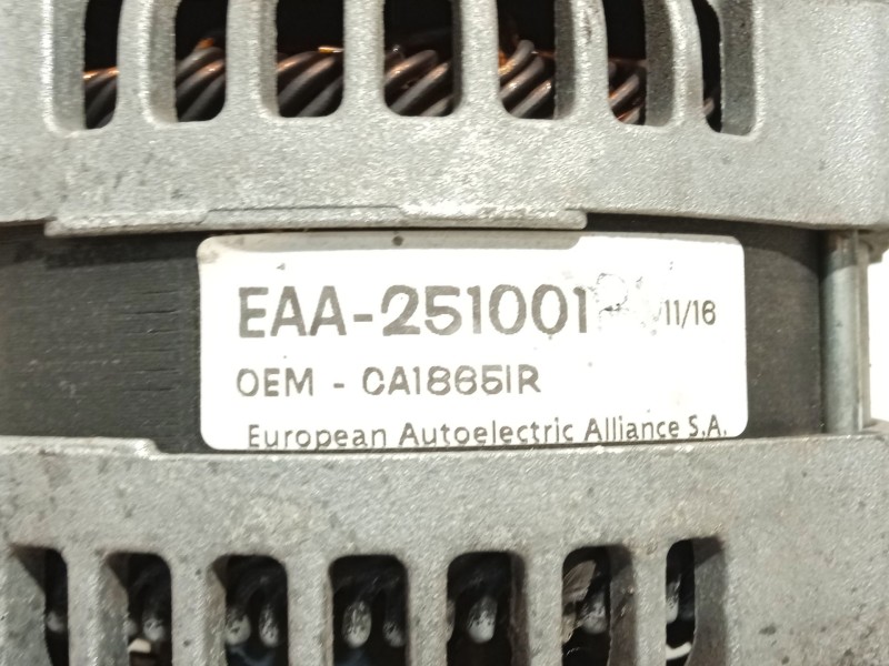 Recambio de alternador para mazda 3 (bk) 1.6 di turbo referencia OEM IAM 1042102710  