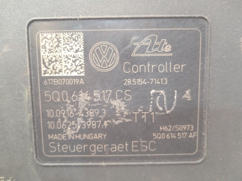 Recambio de abs para seat leon (5f1) style referencia OEM IAM 5Q0614517CS 5Q0614517CS 10022012414