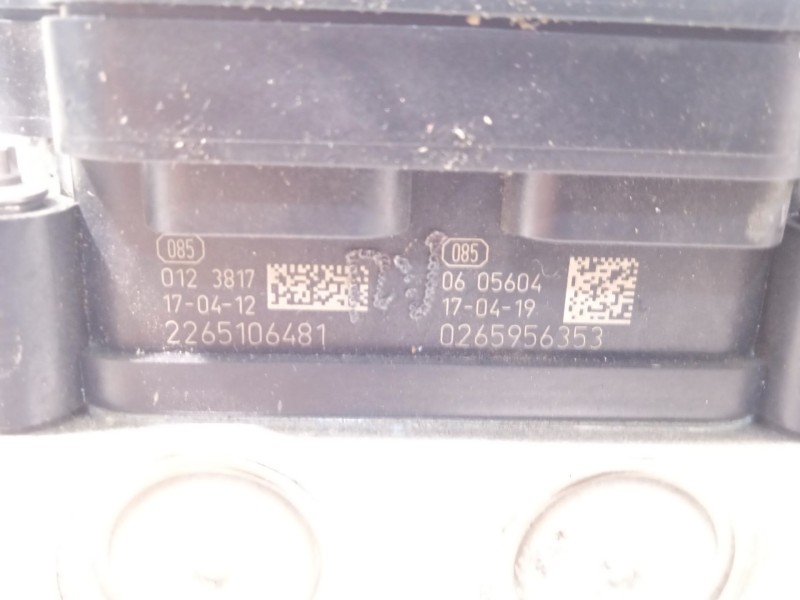 Recambio de abs para citroën c4 picasso feel referencia OEM IAM 9812786180 2265106481 269936