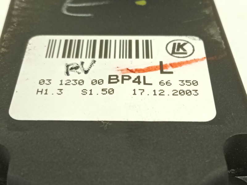 Recambio de mando elevalunas delantero izquierdo para mazda 3 (bk) 1.6 di turbo referencia OEM IAM BP4L66350  