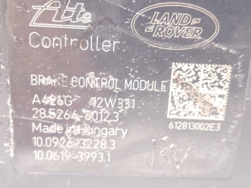 Recambio de abs para land rover range rover evoque van (l538) td4 referencia OEM IAM BJ322C405AG 28526460123 10021207874