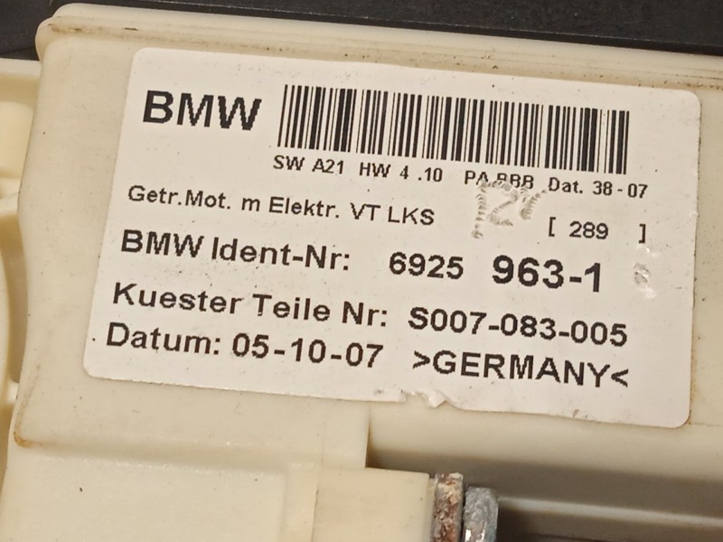 Recambio de elevalunas delantero izquierdo para bmw x3 (e83) 2.0 sd referencia OEM IAM 6925963 67626925963 51333448249