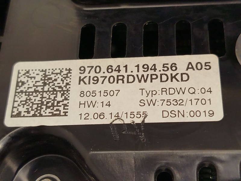 Recambio de cuadro instrumentos para porsche panamera (970) 3.0 d referencia OEM IAM 97064119456 97064119456A05 