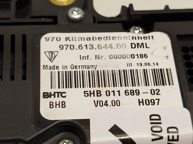 Recambio de mando multifuncion para porsche panamera (970) 3.0 d referencia OEM IAM 97065320355DMO 97061343304DML 97061364400DML