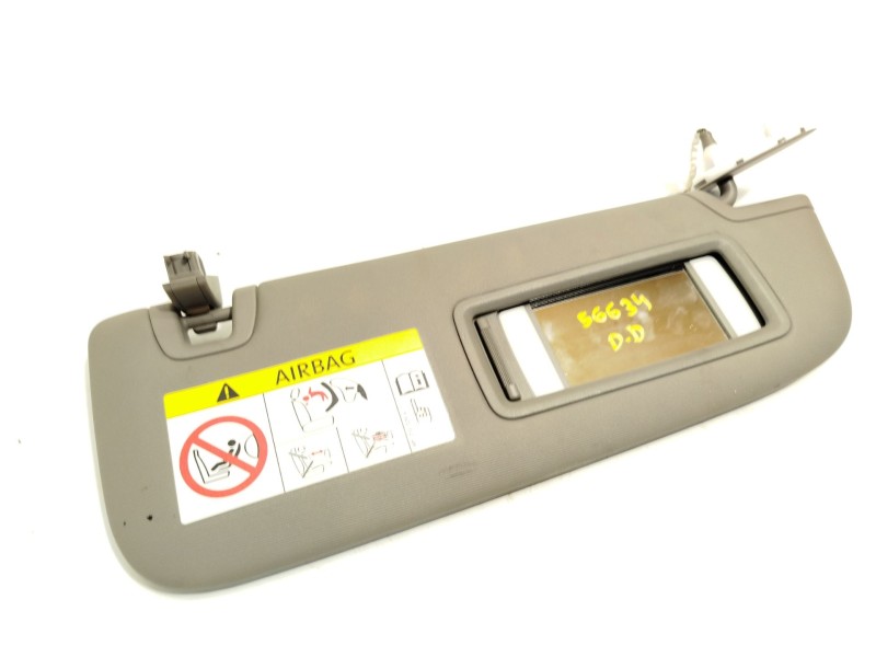 Recambio de parasol derecho para porsche panamera (970) 3.0 d referencia OEM IAM 97073113218 97073113218BA3 