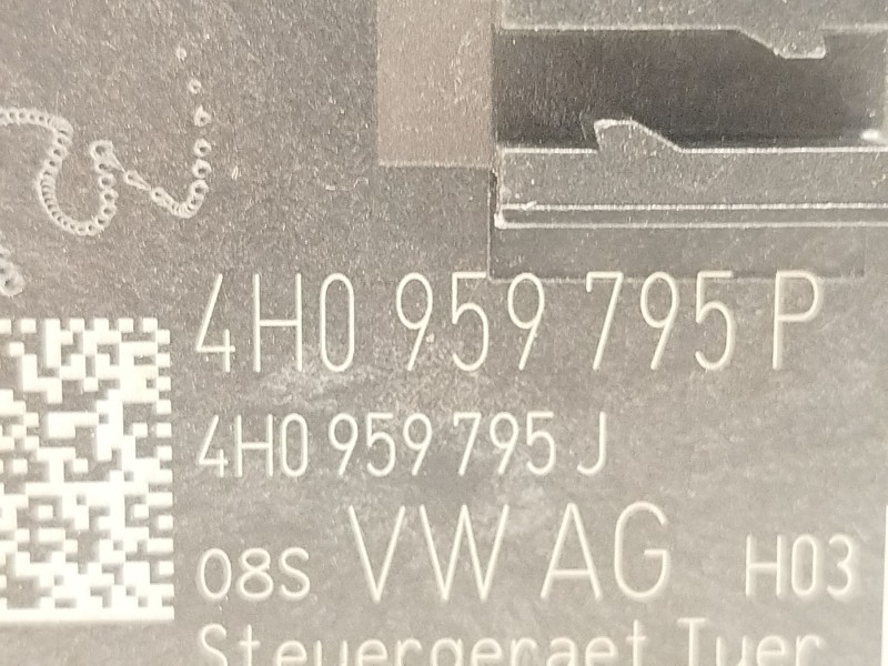 Recambio de modulo confort para porsche panamera (970) 3.0 d referencia OEM IAM 4H0959795P  