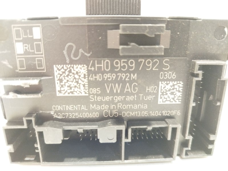 Recambio de modulo confort para porsche panamera (970) 3.0 d referencia OEM IAM 4H0959792S  