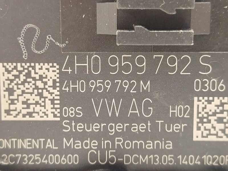 Recambio de modulo confort para porsche panamera (970) 3.0 d referencia OEM IAM 4H0959792S  