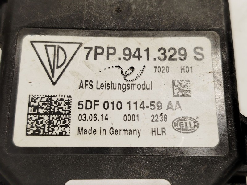 Recambio de centralita faros xenon para porsche panamera (970) 3.0 d referencia OEM IAM 7PP941329S  5DF01011459AA