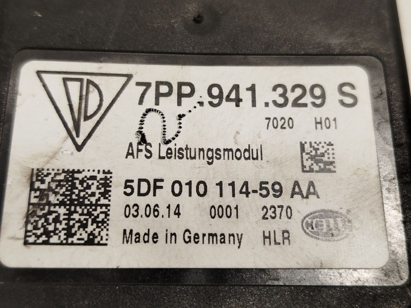 Recambio de centralita faros xenon para porsche panamera (970) 3.0 d referencia OEM IAM 7PP941329S  5DF01011459AA