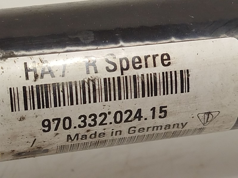 Recambio de transmision trasera derecha para porsche panamera (970) 3.0 d referencia OEM IAM 97033202415 97033202421 