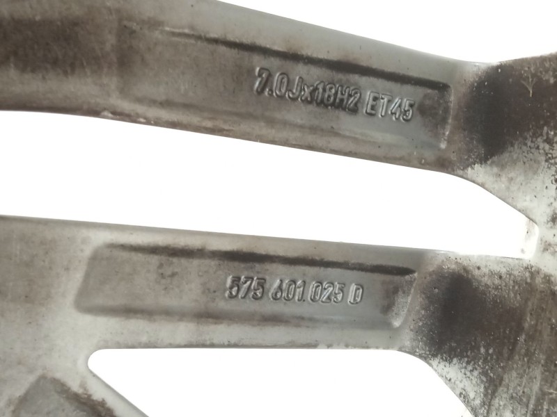 Recambio de llanta para seat ateca (kh7, khp) 1.5 tsi referencia OEM IAM 575601025D 575601025D8Z8 