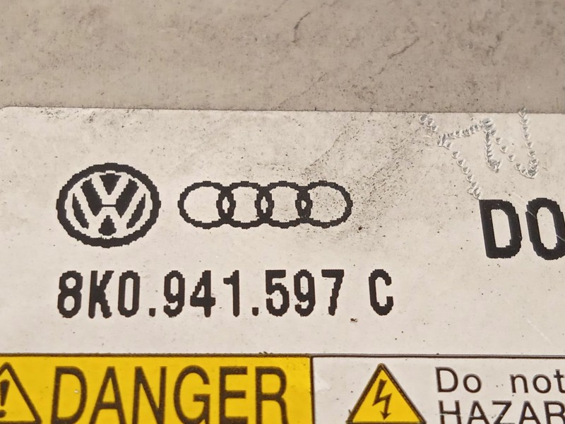 Recambio de centralita faros xenon para audi a4 b8 (8k2) 2.0 tdi referencia OEM IAM 8K0941597C  W003T20171