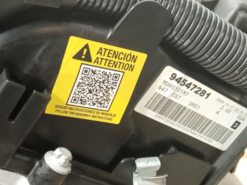 Recambio de motor completo para bmw 1 (e81) 116 d referencia OEM IAM N47D20A  