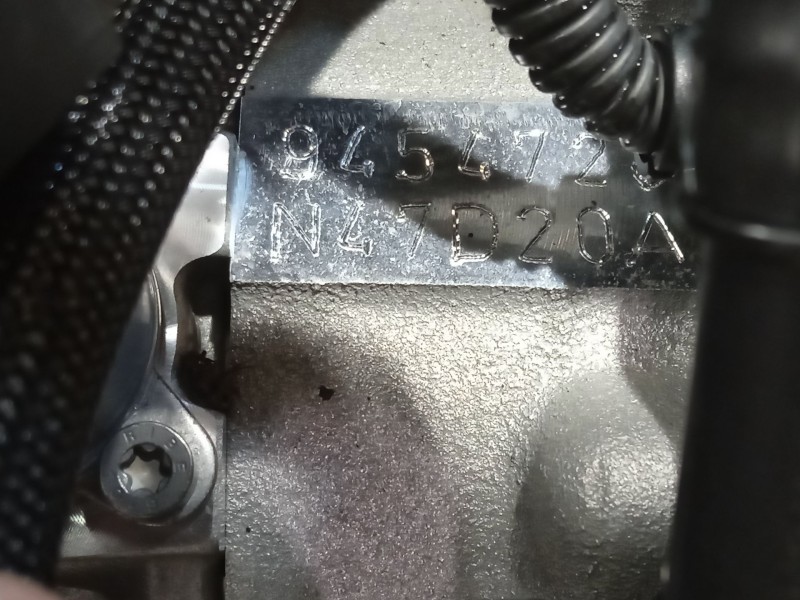 Recambio de motor completo para bmw 1 (e81) 116 d referencia OEM IAM N47D20A  