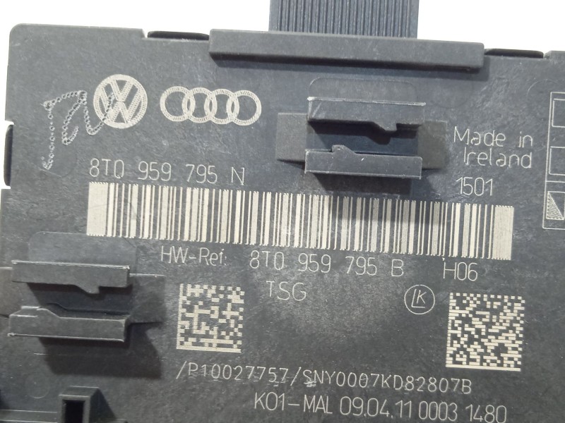 Recambio de modulo confort para audi a4 b8 (8k2) 2.0 tdi referencia OEM IAM 8T0959795N  