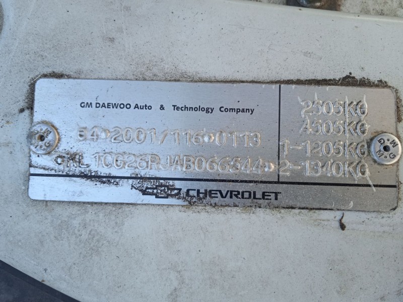 chevrolet captiva (c100, c140) del año 2011