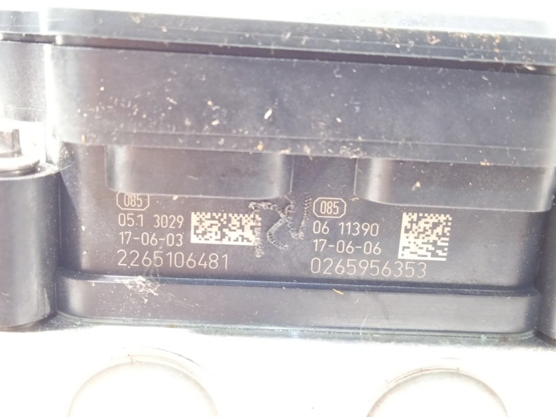 Recambio de abs para citroën c4 picasso ii 1.6 bluehdi 120 referencia OEM IAM 9812786180 0265956353 269936