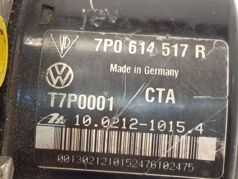 Recambio de abs para volkswagen touareg (7p5, 7p6) 3.0 v6 tdi referencia OEM IAM 7P0614517R 7P0907379R 10021210154