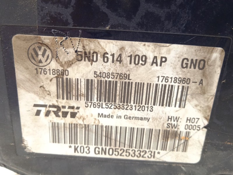 Recambio de abs para volkswagen tiguan (5n2) cross bluemotion referencia OEM IAM 5N0614109AP 17618860 54085769L