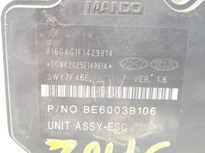 Recambio de abs para hyundai ix35 comfort 2wd referencia OEM IAM 589202Y350 BE6003B106 BH6013I001