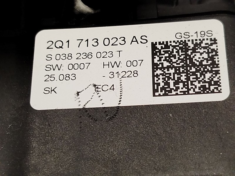 Recambio de palanca cambio para seat ibiza v (kj1, kjg) 1.0 tsi referencia OEM IAM 2Q1713023AS  