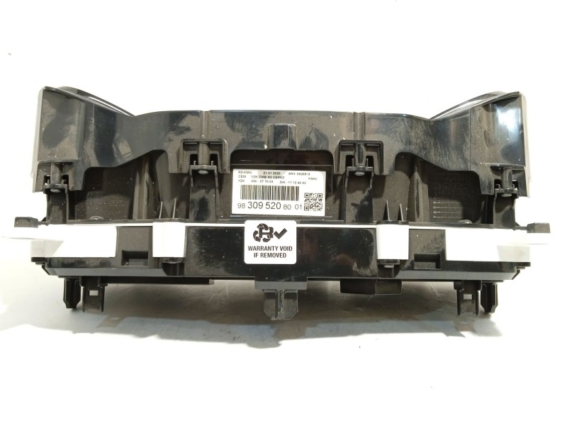 Recambio de cuadro instrumentos para citroën berlingo (er_, ec_) 1.5 bluehdi 100 referencia OEM IAM 9830952080  