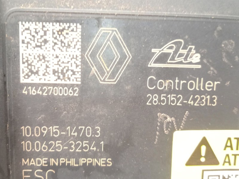 Recambio de abs para renault talisman zen referencia OEM IAM 476604349R 28515242313 10022007284