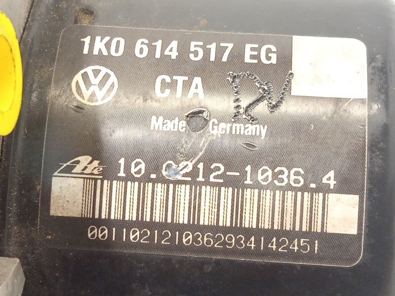 Recambio de abs para volkswagen scirocco iii (137, 138) 2.0 tsi referencia OEM IAM 1K0614517EG 1K0907379BS 10021210364