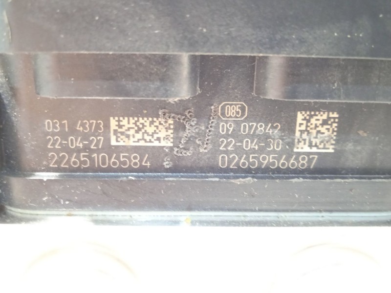 Recambio de abs para volkswagen t-cross sport referencia OEM IAM 2Q0614517AQ 0265956687 269903