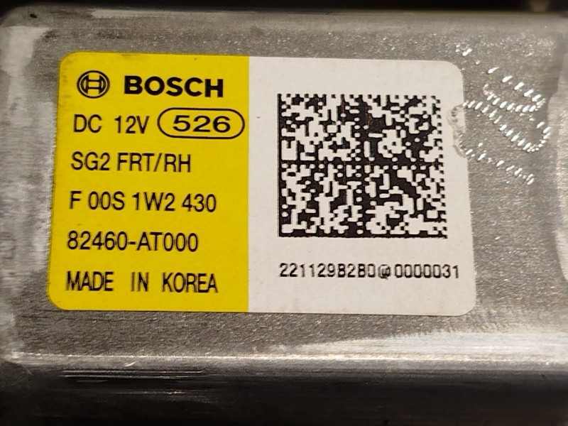 Recambio de elevalunas delantero derecho para kia niro ii (sg2) ev referencia OEM IAM 82480AT040 82460AT000 F00S1W2430