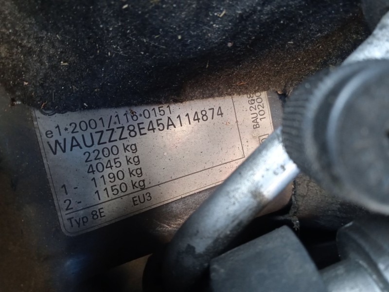 audi a4 b6 avant (8e5) del año 2004