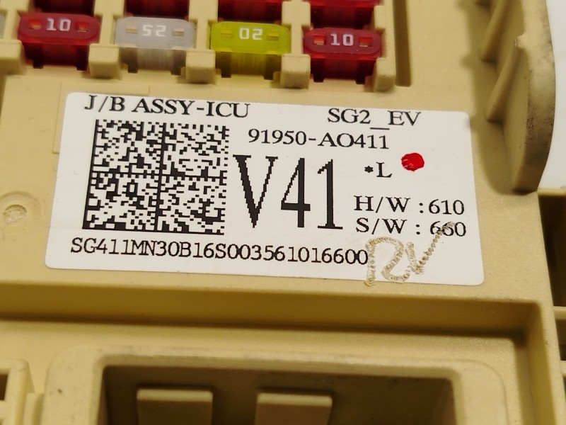 Recambio de caja reles / fusibles para kia niro ii (sg2) ev referencia OEM IAM 91950AO411  