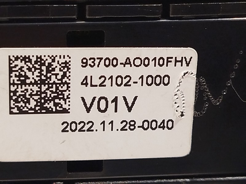 Recambio de mando multifuncion para kia niro ii (sg2) ev referencia OEM IAM 93700AO010FHV  4l21021000