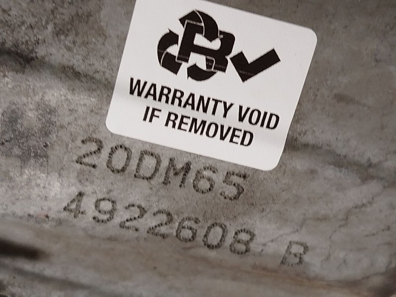 Recambio de caja cambios para citroën c5 iii (rd_) 1.6 hdi 110 referencia OEM IAM 20DM65  