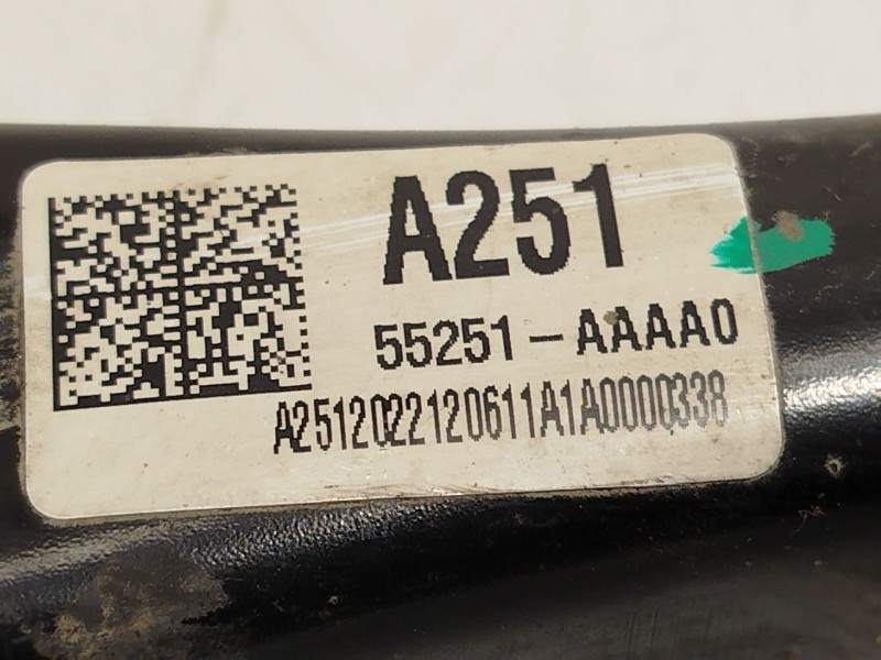 Recambio de brazo suspension inferior trasero derecho para kia niro ii (sg2) ev referencia OEM IAM 55251AAAA0  