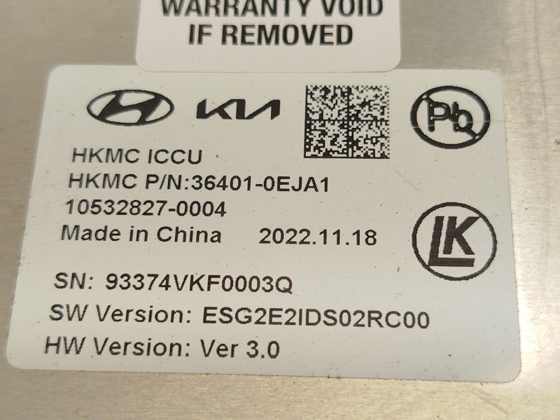 Recambio de convertidor potencia para kia niro ii (sg2) ev referencia OEM IAM 364010EJA1  