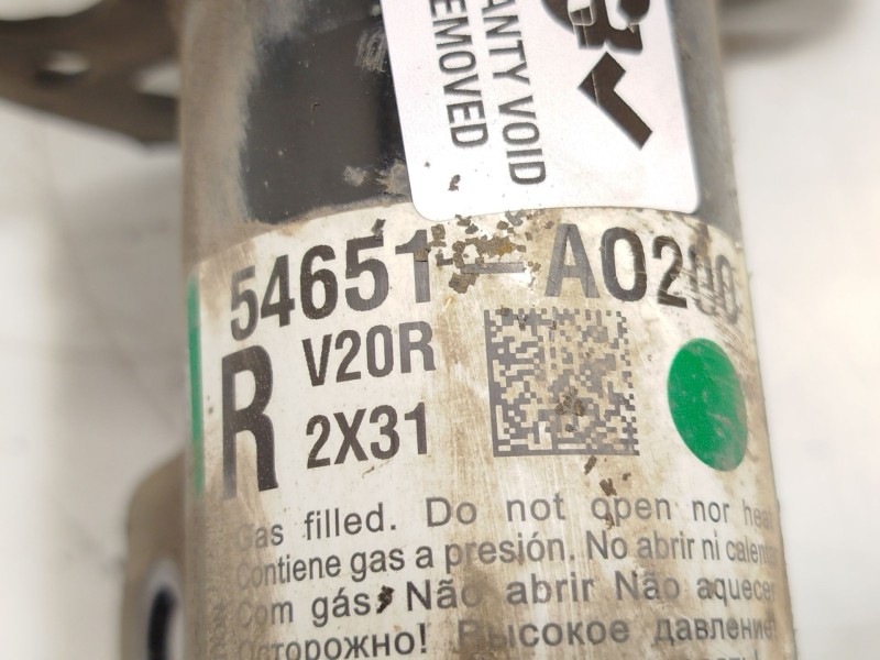 Recambio de amortiguador delantero derecho para kia niro ii (sg2) ev referencia OEM IAM 54651AO200  