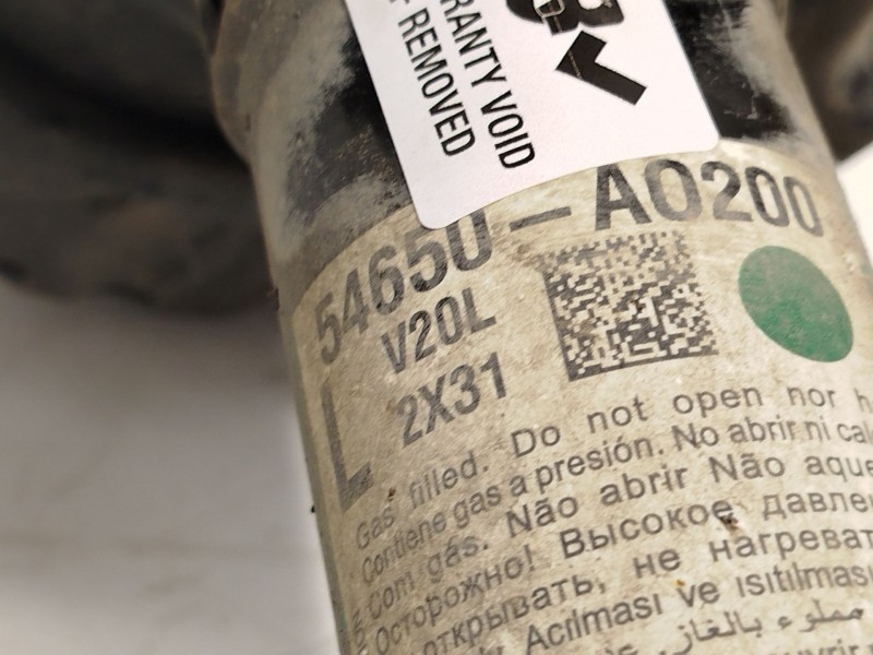 Recambio de amortiguador delantero izquierdo para kia niro ii (sg2) ev referencia OEM IAM 54650AO200  