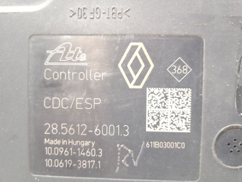 Recambio de abs para renault fluence (l3_) z.e. referencia OEM IAM 476600451R 10021206014 28561260013