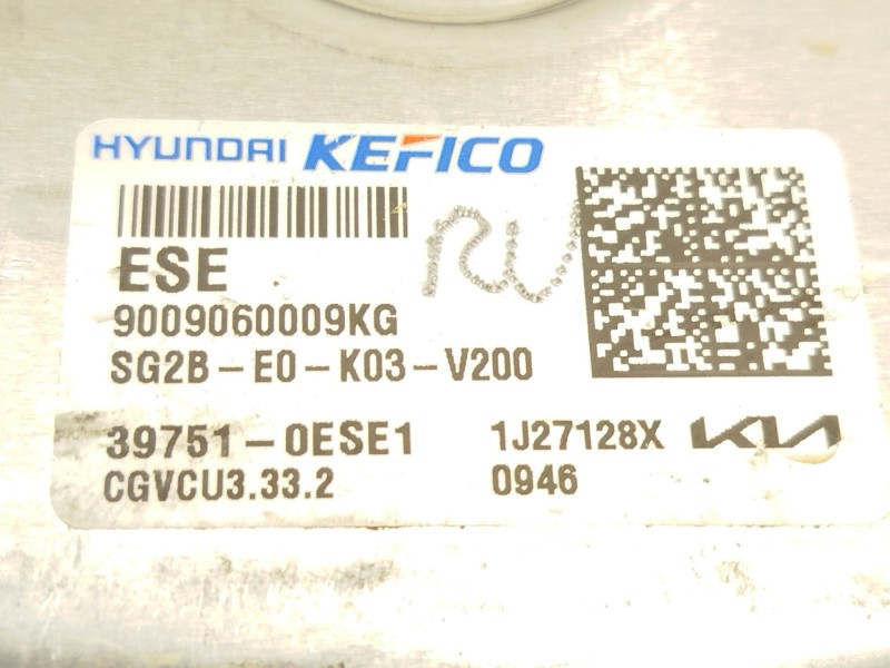 Recambio de centralita motor uce para kia niro ii (sg2) ev referencia OEM IAM 397510ESE1  