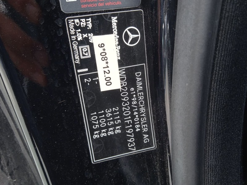 mercedes-benz clk (c209) del año 2006