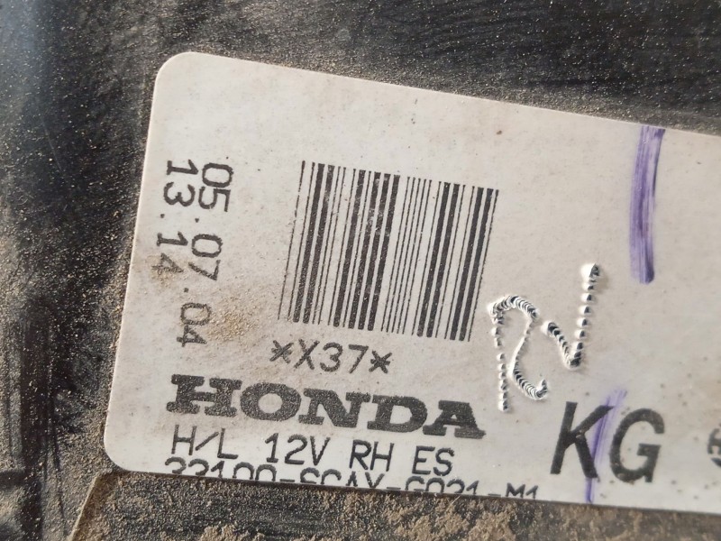 Recambio de faro derecho para honda cr-v ii (rd_) 2.0 (rd5) referencia OEM IAM 33100SCAXG021M1 33101SCAG02M1 