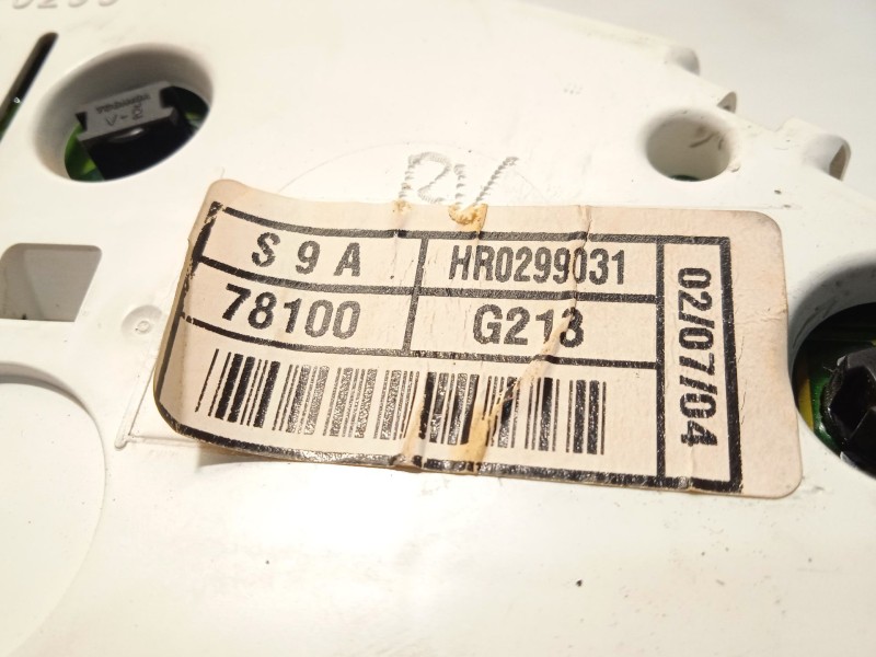 Recambio de cuadro instrumentos para honda cr-v ii (rd_) 2.0 (rd5) referencia OEM IAM 78100S9AG21  