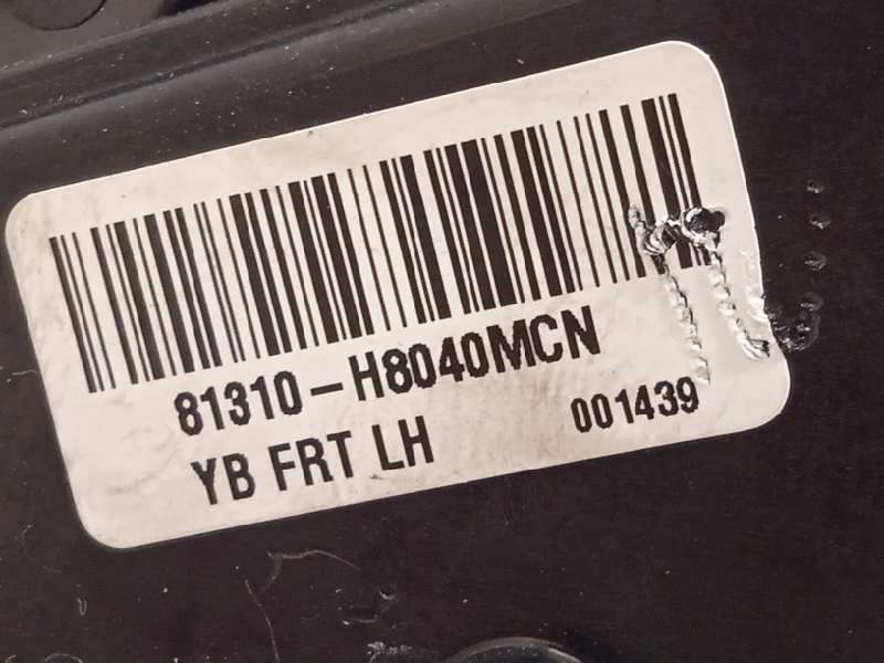 Recambio de cerradura puerta delantera izquierda para kia stonic (ybcuv) 1.2 cat referencia OEM IAM 81310H8040 81310H8040MCN 4
