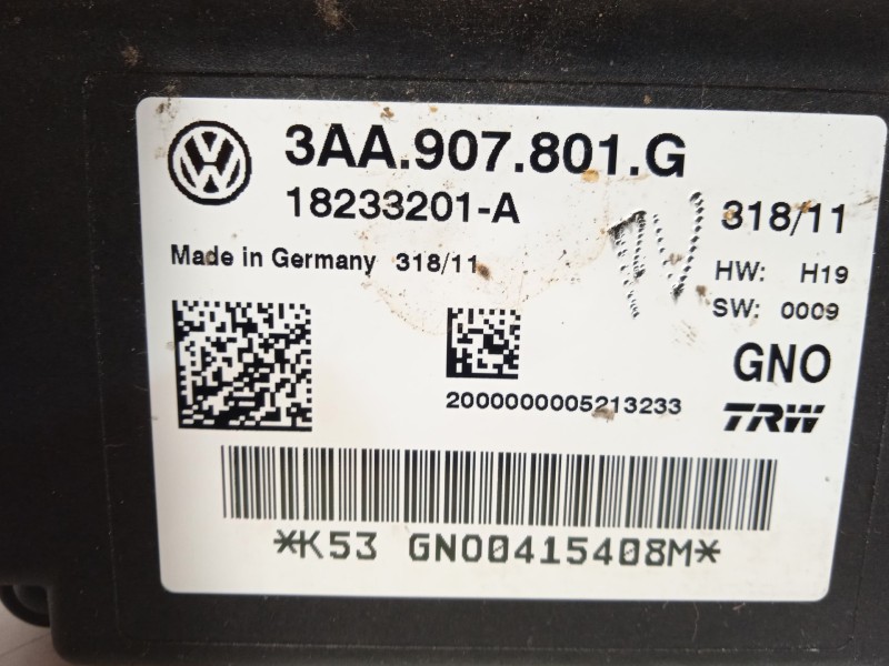 Recambio de modulo electronico para volkswagen tiguan (5n_) 2.0 tdi referencia OEM IAM 3AA907801G 3AA907801J 18233201A