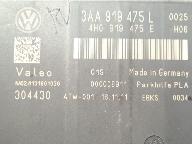 Recambio de modulo electronico para volkswagen tiguan (5n_) 2.0 tdi referencia OEM IAM 3AA919475L  