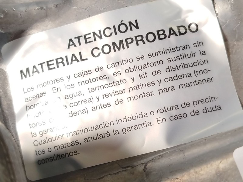 Recambio de motor completo para ford kuga iii (dfk) 1.5 ecoboost referencia OEM IAM YZDA  